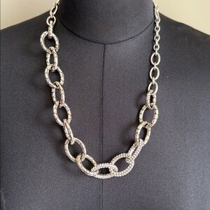 ❤️Brighton Pebble Pave necklace and earrings